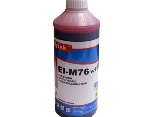 Чернила для EPSON (T6736) L800/ L1800 (1л, light magenta) EI-LM76 Gloria™ MyInk - изображение